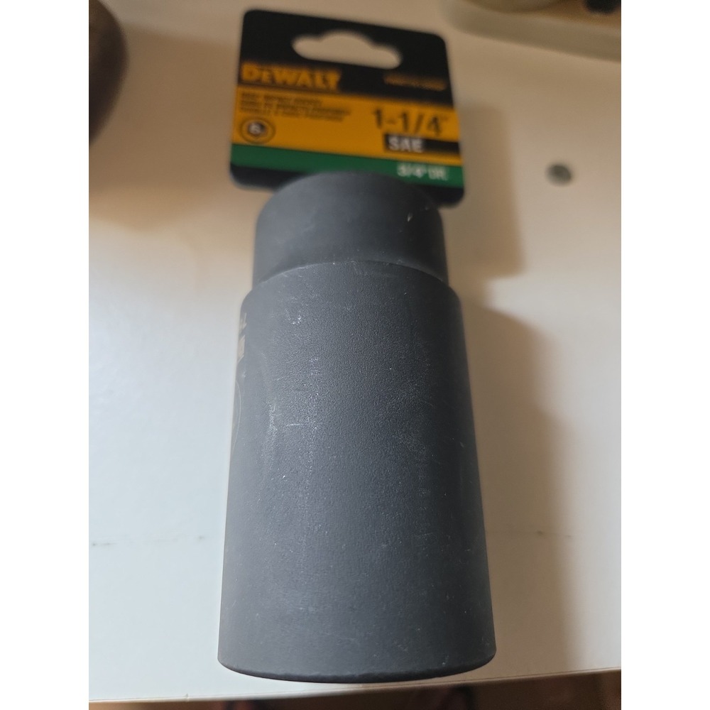 DeWalt 1-1/4" SAE Deep Impact Socket 3/4" Drive DWMT75132OSP